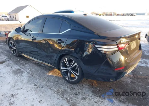 2020 Nissan Sentra Sr Xtronic Cvt from USA, damaged, VIN 3N1AB8DV7LY207680